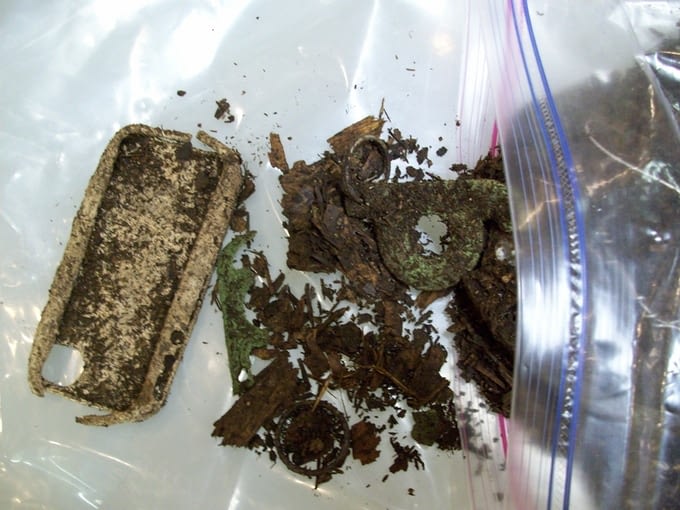 WillowFlex Materials after 10 months in a outdoor composting environment