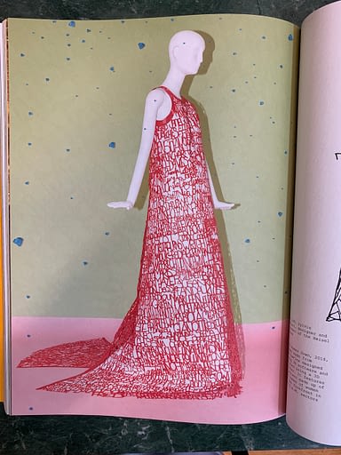 Names Dress spread in gallery listing